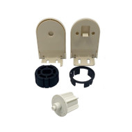 Kit Instalação Motor 35 p/ Tubo 41mm - Bege