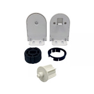 Kit Instalação Motor 35 p/ Tubo 41mm - Branco