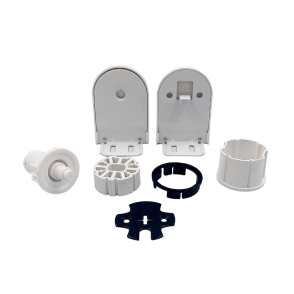 Kit Instalação Motor 35 p/ Tubo 41mm - Branco Kit Instalação Motor 35 p/ Tubo 41mm - Branco