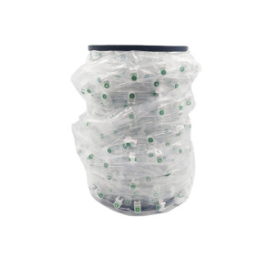 Fio Continuo Com Rodinha 4,8cm Para Trilho da cortina Wave Com 50M Importado - Branco