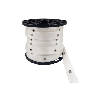 Fita Continua 11cm Regular p/ Cortina Wave (Importado) c/ 50mts - Branco Fita Continua 11cm Regular p/ Cortina Wave (Importado) c/ 50mts - Branco