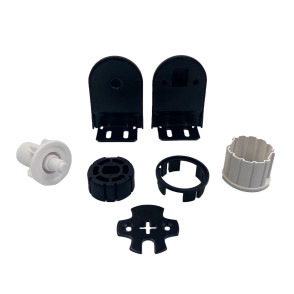 Kit Instalação Motor 35 Para Tubo 41MM - Preto