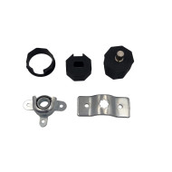 Kit Instalação Motor 35 Tubo Octogonal 40mm - Persiana Integrada Kit Instalação Motor 35 Tubo Octogonal 40mm - Persiana Integrada