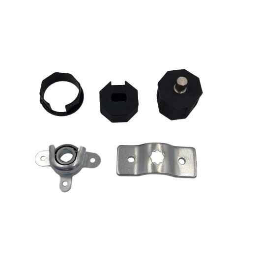 Kit Instalação Motor 35 Tubo Octogonal 40mm - Persiana Integrada Kit Instalação Motor 35 Tubo Octogonal 40mm - Persiana Integrada