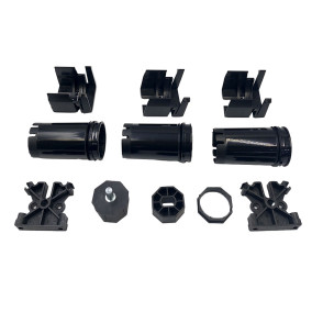 Kit Instalação Motor 35 Tubo Octogonal 40mm - Persiana Horizontal de 50mm