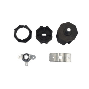 Kit Instalação Motor 45 Tubo Octogonal 60mm - Persiana Integrada Kit Instalação Motor 45 Tubo Octogonal 60mm - Persiana Integrada