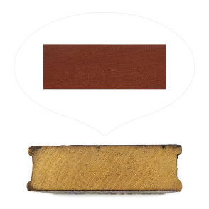 Base PH 50mm Madeira Natural - Mogno 2005 - 1,20m (20 peças)