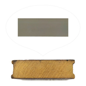 Base PH 50mm Madeira Natural - Cinza 5054 - 1,20m (24 peças)