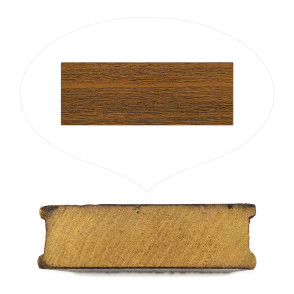 Base PH 50mm Madeira Natural - Marrom 8004 - 1,20m (24 peças)