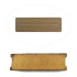 Base PH 50mm Madeira Natural - Zebrano - 2,44m 