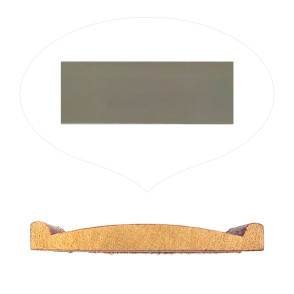 Bando PH 50mm Madeira Natural - Cinza 5054 - 1,20m