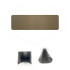 Cabeceira PH 50mm Lisa - MEDIUM GREY