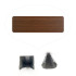 Cabeceira PH 50mm Lisa - ROSEWOOD 038