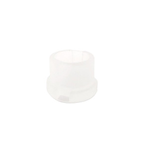 Botão da Base Fechada 50mm - Transparente
