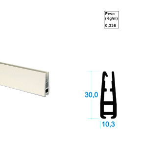 Base Cônica Bege - AC133 - 6m Base Cônica Bege - AC133 - 6m