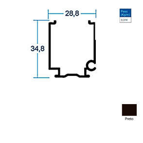 Cabeceira da Romana Preto - AC170 Cabeceira da Romana Preto - AC170