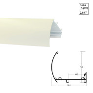Bandô para Rolo Bege - AC248 - 6,00m Bandô para Rolo Bege - AC248 - 6,00m