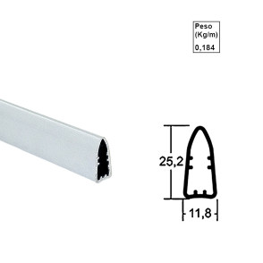 Base cunha com eixo rolete para Double Vision - Cinza - Ac161/162