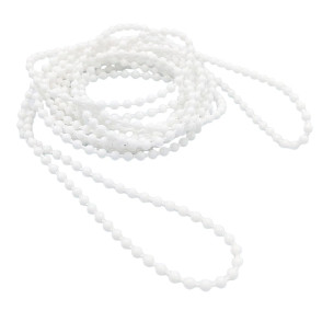 Corrente Sem Fim Bola 10 - Branco - 0,75m
