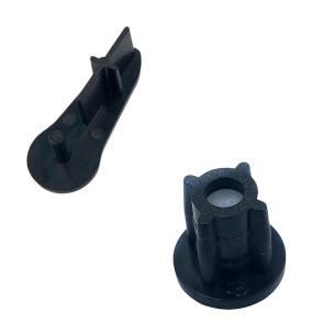 Tampa da Base double Vision Alta c/ Tampa Rolete - Preto - AC161 Tampa da Base double Vision Alta c/ Tampa Rolete - Preto - AC161