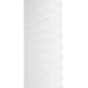 Tecido Celular 38mm Dupla Trans - White - 3mts