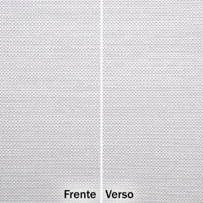 Tecido Tela Solar Rolô Screen 5% White Metalizado (2 Lados Metalizados) 2,80m