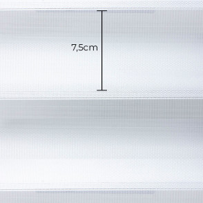 Tecido Rolô Translúcido Shangrillá 75 - White - 3,00m