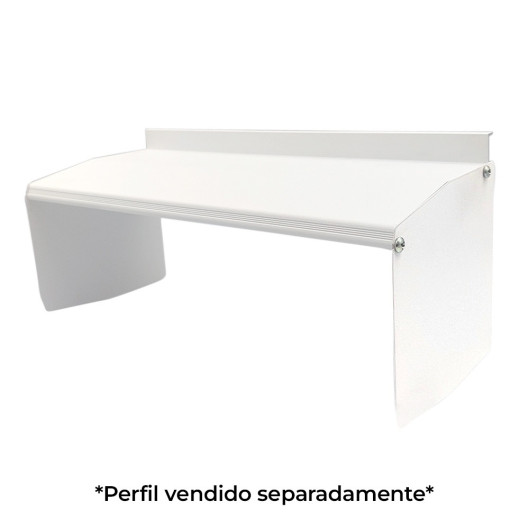 Jogo de Tampas Para Mini Rufo Box - Branco