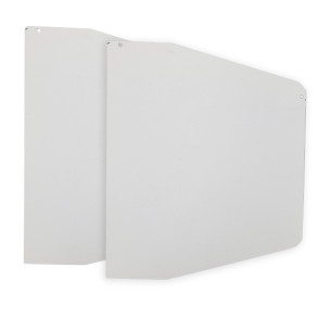 Jogo de Tampas para Rufo Box tamanho Grande - Branco