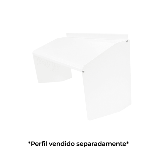 Jogo de Tampas para Rufo Box tamanho Grande - Branco Jogo de Tampas para Rufo Box tamanho Grande - Branco