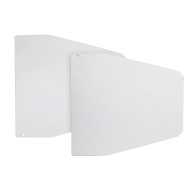 Jogo de Tampas para Rufo Box tamanho Médio - Branco Jogo de Tampas para Rufo Box tamanho Médio - Branco