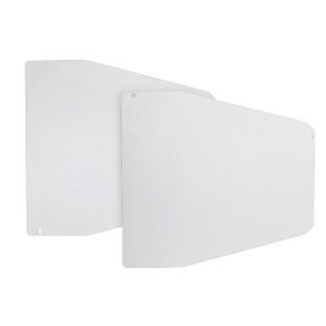 Jogo de Tampas para Rufo Box tamanho Médio - Branco