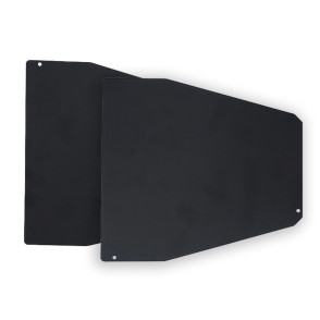 Jogo de Tampas para Rufo Box tamanho Médio - Preto