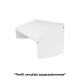 Jogo de Tampas para Rufo Box tamanho Médio - Branco Jogo de Tampas para Rufo Box tamanho Médio - Branco