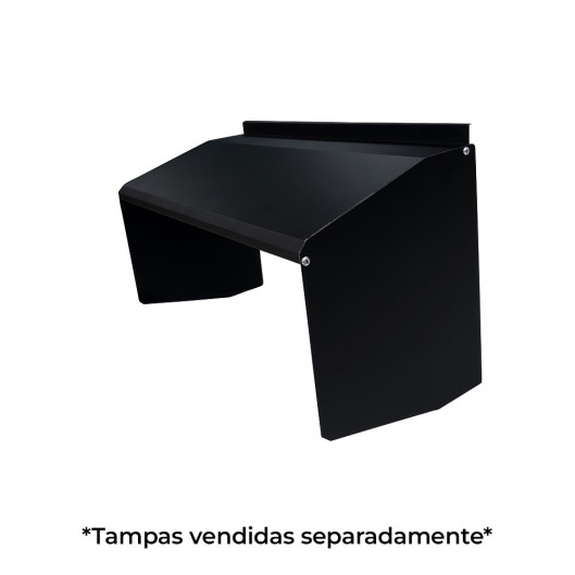 Rufo Box - Preto - 6,00m Rufo Box - Preto - 6,00m