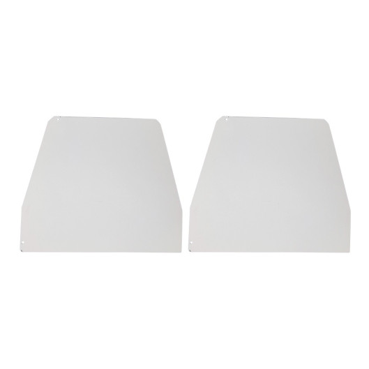 Jogo de Tampas para Rufo Box tamanho Grande - Branco Jogo de Tampas para Rufo Box tamanho Grande - Branco