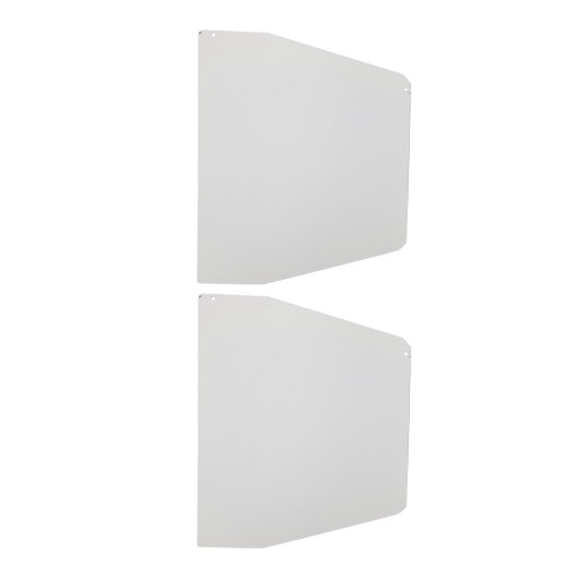 Jogo de Tampas para Rufo Box tamanho Grande - Branco Jogo de Tampas para Rufo Box tamanho Grande - Branco