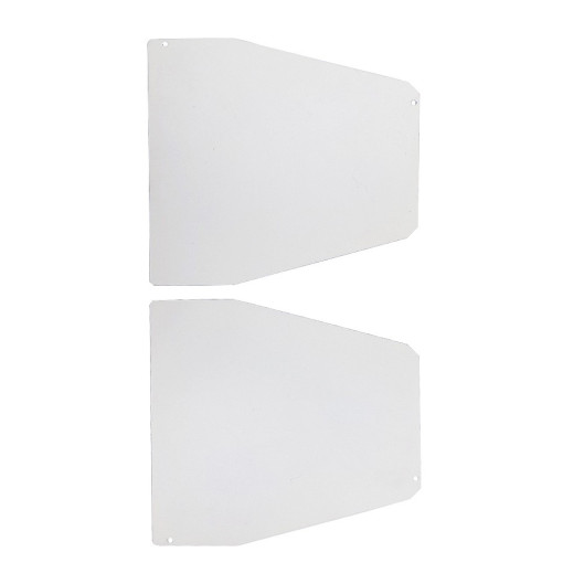 Jogo de Tampas para Rufo Box tamanho Médio - Branco Jogo de Tampas para Rufo Box tamanho Médio - Branco