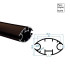 Barra Frontal Oval Marrom - Ac507 - 6,00m