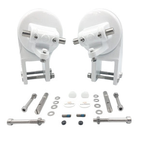 Jogo de Suporte Do Braco em Al. Monobloc-350 - Branco