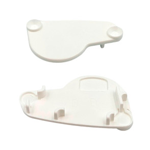 Jogo de Tampas Plast. para Barra Frontal Universal 270 - Branco