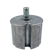Bucha em Al. com Diam. de 70 Com Pino Redondo L-21 Bucha em Al. com Diam. de 70 Com Pino Redondo L-21
