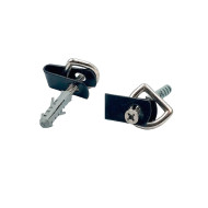 Kit Fixador de Piso Par - Preto