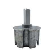 Bucha em Al. com Diam. de 70 Com Pino Quad. para Redutor Bucha em Al. com Diam. de 70 Com Pino Quad. para Redutor