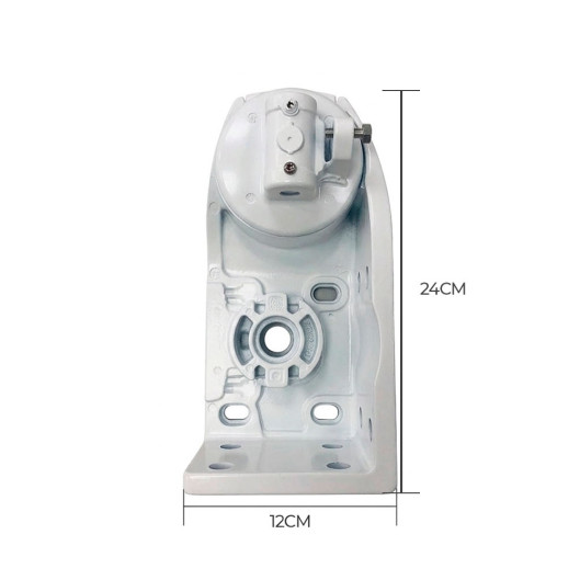 Jogo de Suporte em Al. para Toldo arond 350 - Branco