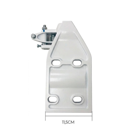 Jogo de Suporte em Al. para Toldo arond 350 - Branco