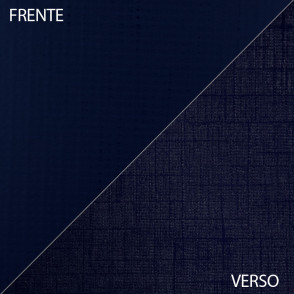 Lona para Toldo PVC Linho - Azul Marinho 799 - 1,40m (tecido)